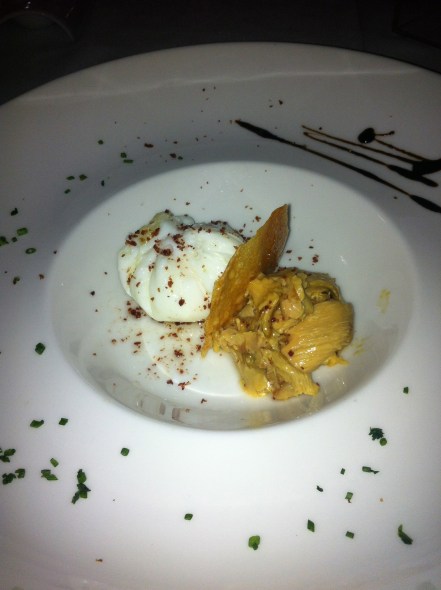 Amayra - Huevo trufado con foie