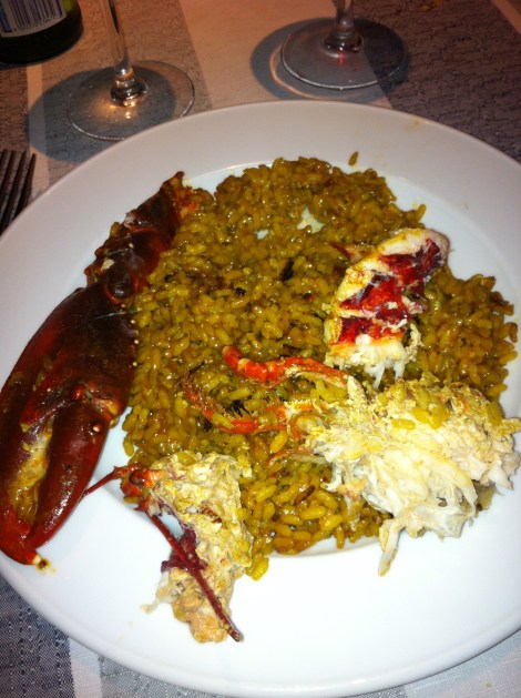 El Garbí - Arroz con bogavante
