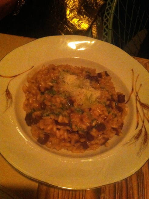 La Tulipe - Arroz cremoso con calamares