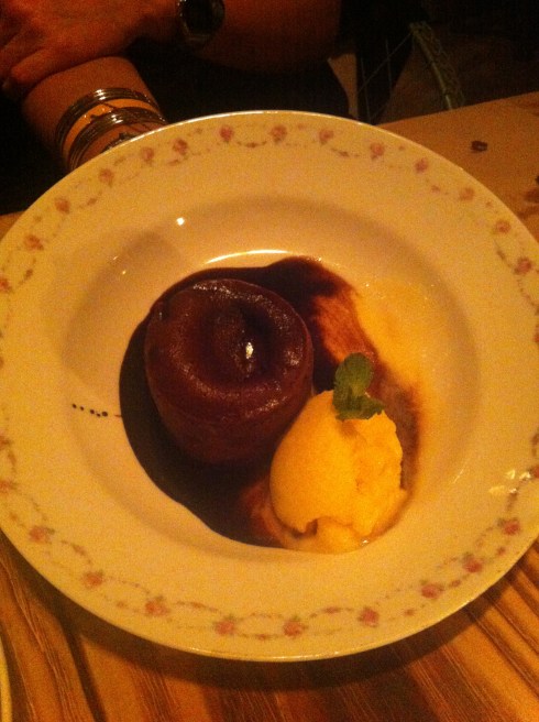 La Tulipe - Coulant de chocolate 