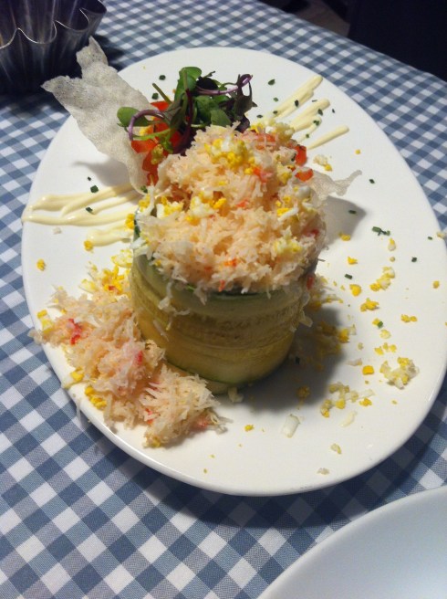 La Muñoca - Pintxo de langostino y txangurro