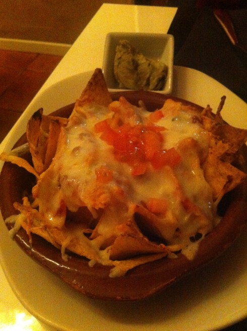 Onze - Nachos con queso