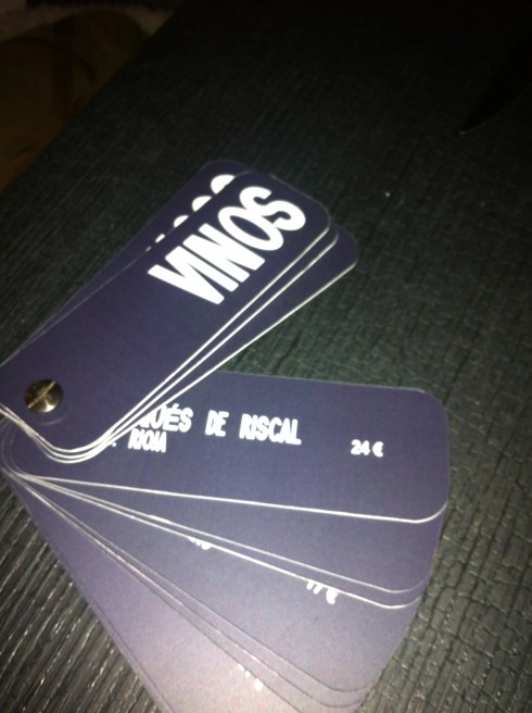 Perrito Faldero - Carta de vinos