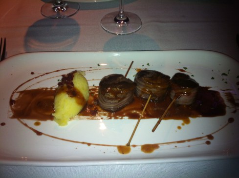 Fortuny - Brocheta de Solomillo de ternera 