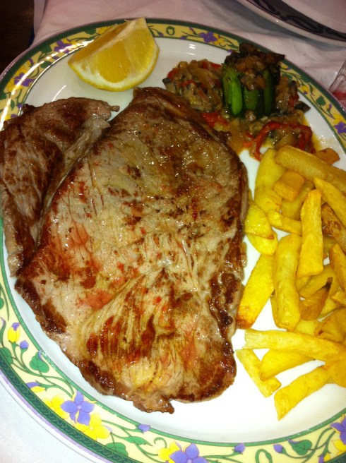 O'Caldiño - Bistec de la casa