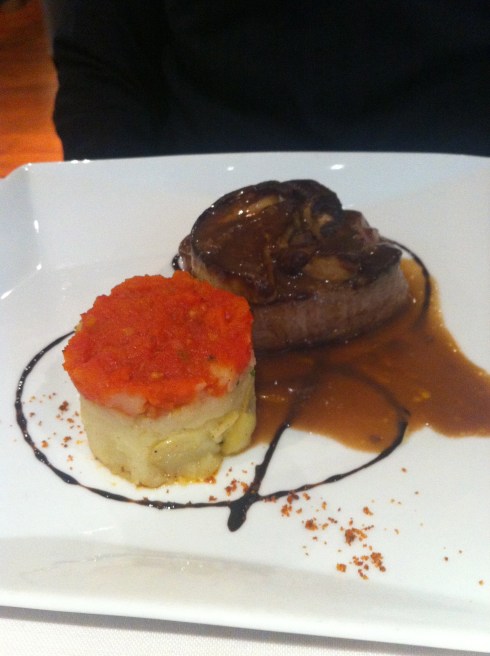 Quintana 30 - Solomillo de buey al foie y salsa perigord