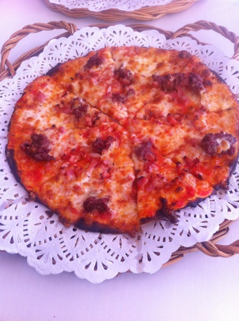 Pizza Sana - Pizza con carne