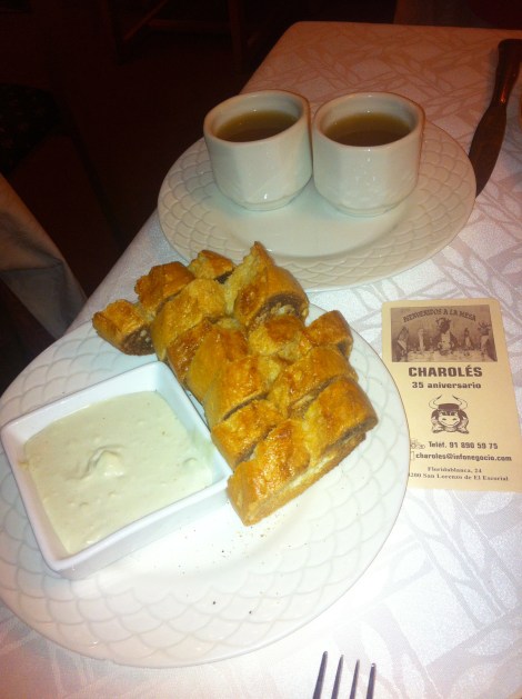 El Charolés - Aperitivos de la casa