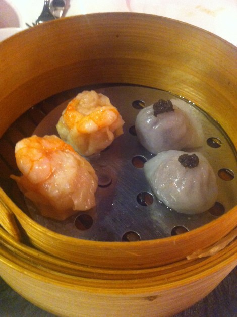 Bam Bou - Dim sum de ternera y trufa y de gambas