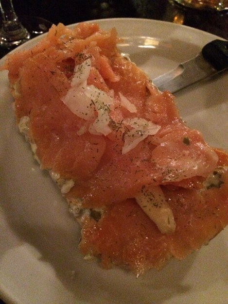 Bodega La Ardosa - Pincho de salmón