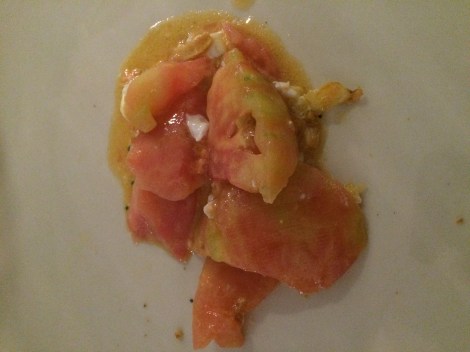 Vaca Nostra - Ensalada de tomate y huevo